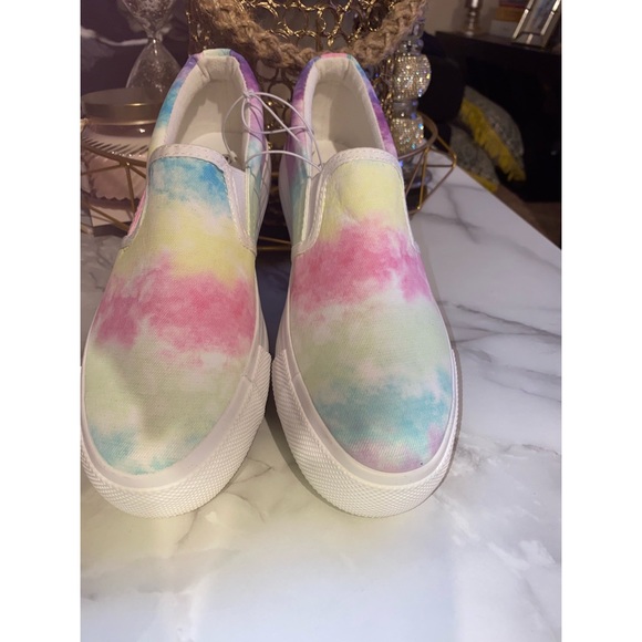 Olivia + Kate Beyley Tie Dye Sneaker/Slip ons - Picture 3 of 10